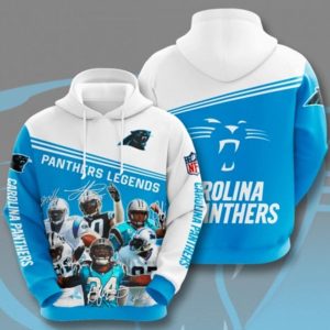 Carolina Panthers Legends Hoodie 3D
