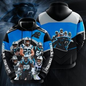 Carolina Panthers Team Hoodie 3D