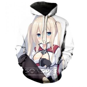 Cat Girl Print Loli Men Women Harajuku Band Shirt Anime 3D Hoodies