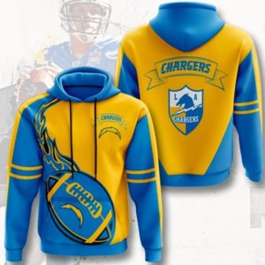 Chargers La Hoodie 3D