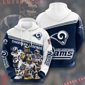 Chargers Legends Nfl Los Angeles Rams 3d Hoodies