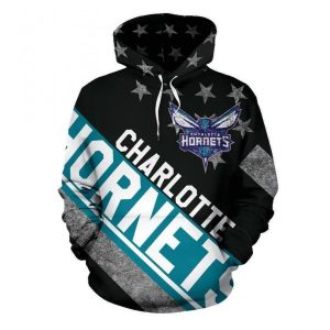Charlotte Hornets Hoodie 3D All Over Print Hoodie