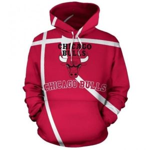 Chicago Bulls 3D  Hoodie