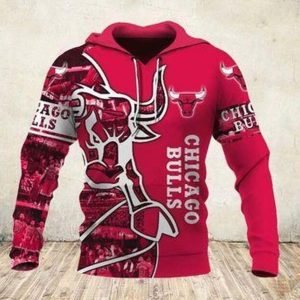 Chicago Bulls Nba Basketball 3D Hoodie