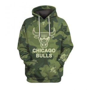 Chicago Bulls Nba Basketball All Over Print 3D Hoodie