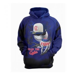 Chicago Cubs 3D Hoodie Style Team