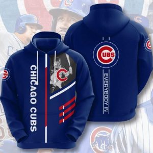 Chicago Cubs 3d Hoodie Style 06