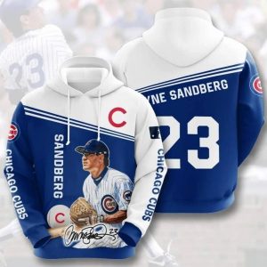 Chicago Cubs Ryne Sandberg Hoodie Unisex 3D