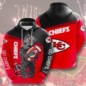 Chiefs Go Chiefs KC Hoodie 3D