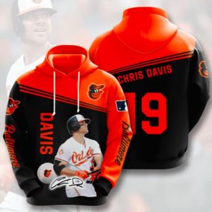 Chris Davis 19 Hoodie 3D