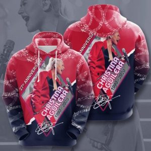 Christina Aguilera 27th anniversary 1993 2020 Signature Design Gift For Fan Custom 3D Hoodie