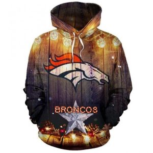Christmas Denver Broncos Hoodie 3D