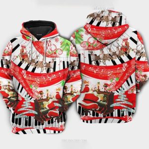 Christmas Love Music Hoodie 3D