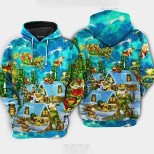 Christmas The Magical Night Hoodie 3d