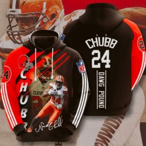 Chubb 24 Dawg Pound Hoodie 3D