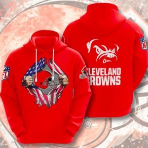 Cleveland Crowns Orange Hoodie 3D