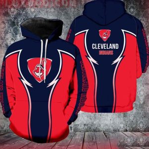 Cleveland Indians New All Over Print 3d Hoodie