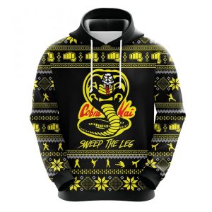 Cobra Kai Christmas Cute Noel Mc Ugly Hoodie 3D
