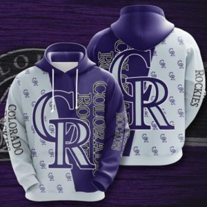 Cr Colorado Rockies Hoodie 3D