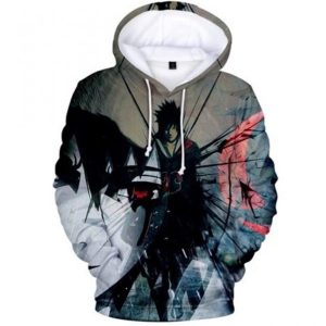 Crow Jutsu Artist Itachi Uchiha Naruto Shippuden 3D Printed KPOP Hoodie