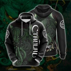 Cthulhu Unisex 3D Hoodie