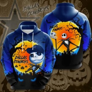 Dallas Cowboys Scary Sport Hoodie 3D