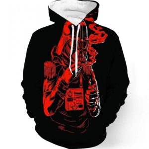 Darth Vader Smokes Hoodie 3D