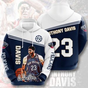 Davis 23 Pelicans Hoodie 3d