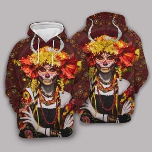 Day Of The Dead 3D Hoodie