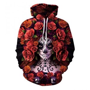 Day Of The Dead Hoodie 3D