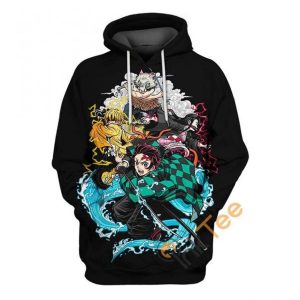 Demon Slayer Unified Hoodie 3D
