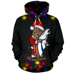 Denver Broncos Hoodie 3D All Over Print Hoodie