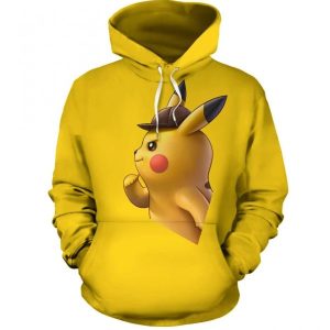 Detective Pikachu Hoodie 3D