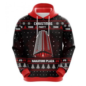 Die Hard Nakatomi Plaza Christmas Cute Noel Mc Ugly Hoodie 3D