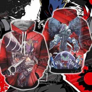 Digimon Beelzemon 3D Hoodie