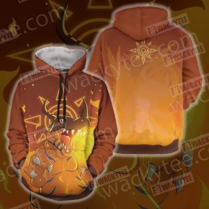 Digimon Greymon 3D Hoodie