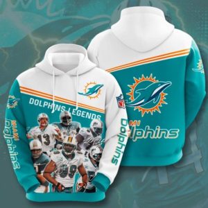 Dolphins Legends Hoodie 3D