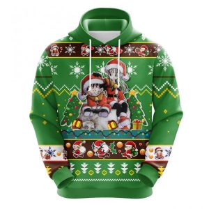 Dragon Ball Christmas cute Noel Mc Ugly Hoodie 2