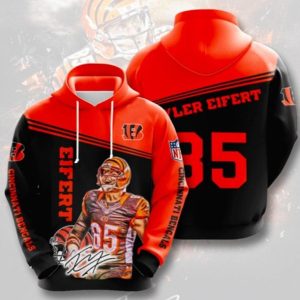 Eifert Cincinnati Bengals Hoodie 3D