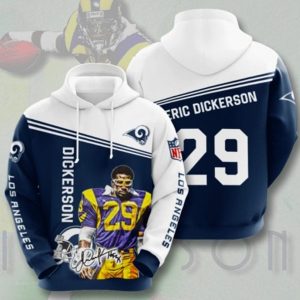 Eric Dickerson 29 Hoodie 3D