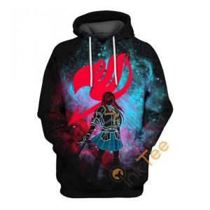 Erza Scarlet Fairy Tail Hoodie 3D