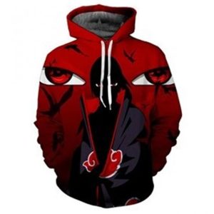 Evil Akatsuki Ninja 3D Printed Hoodie