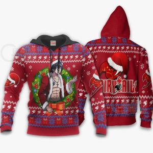 Fairy Tail Gray Fullbuster Anime Xmas Hoodie 3D