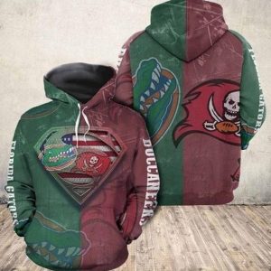 Florida Gators Vs Buccaneers 3d Hoodie