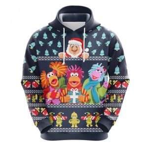 Fraggle Rock Christmas Cute Noel Mc Ugly Hoodie 3D