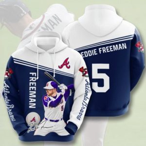 Freeman 5 Blue Hoodie 3D