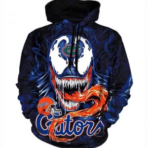 Funny Florida Gators Venom Hoodies 3D