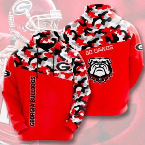 Go Dawgs Georgia Bulldogs Hoodie 3D