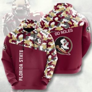 Go Noles Florida State Hoodie 3D