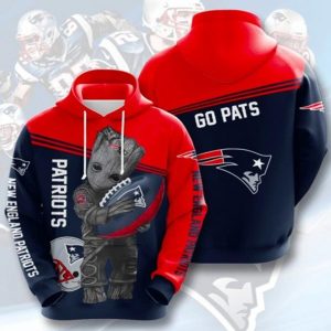 Go Pats Patriots Hoodie 3D